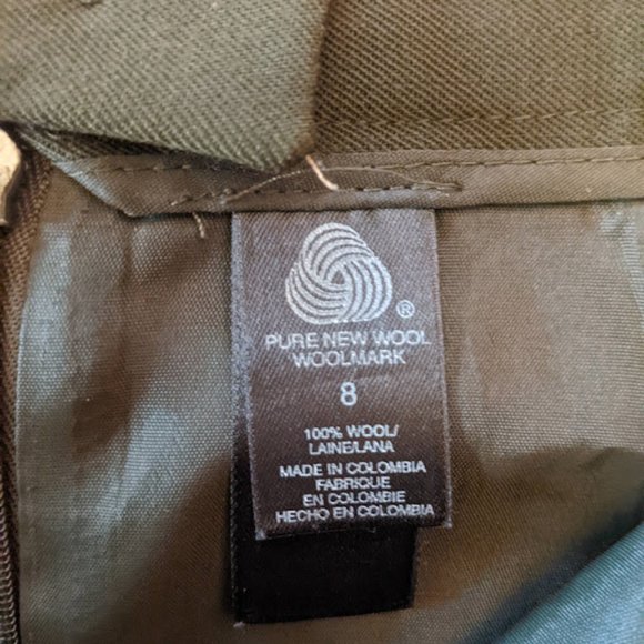 vintage Liz Claiborne Collection, 100% wool maxi skirt - Picture 4 of 4